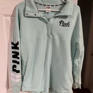 Small PINK jacket! Light blue